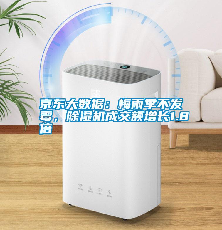 京東大數據:梅雨季不發霉,除濕機成交額增長1.8倍