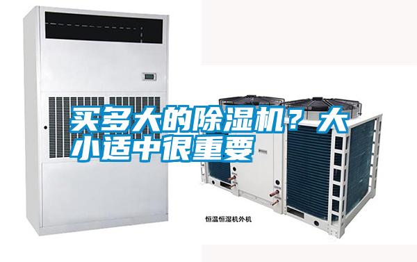 買多大的除濕機?大小適中很重要