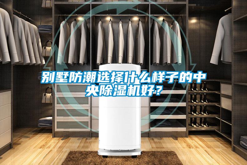 別墅防潮選擇什么樣子的中央除濕機好？