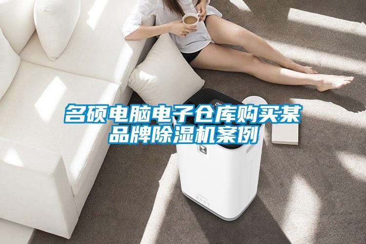 名碩電腦電子倉(cāng)庫(kù)購(gòu)買某品牌除濕機(jī)案例
