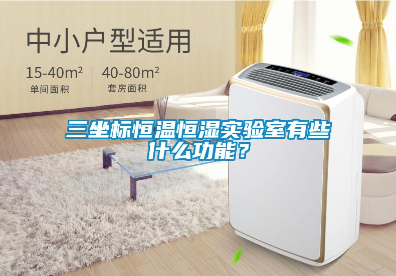 三坐標(biāo)恒溫恒濕實(shí)驗(yàn)室有些什么功能?