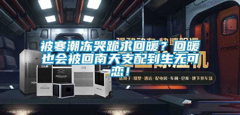 被寒潮凍哭跪求回暖？回暖也會被回南天支配到生無可戀！