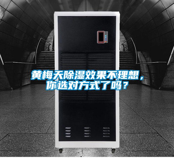 黃梅天除濕效果不理想，你選對方式了嗎？