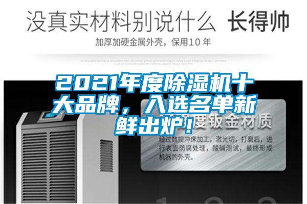 2021年度除濕機(jī)十大品牌,入選名單新鮮出爐!