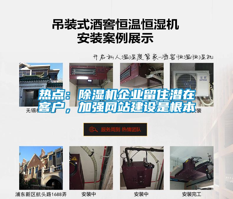 熱點(diǎn):除濕機(jī)企業(yè)留住潛在客戶,加強(qiáng)網(wǎng)站建設(shè)是根本