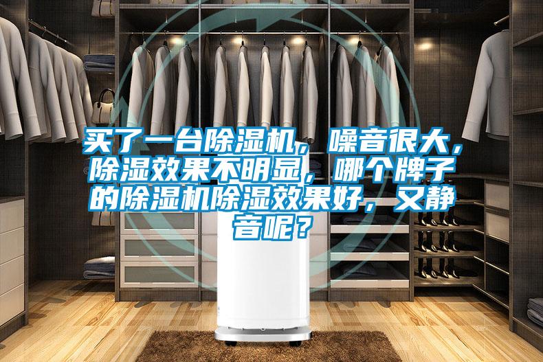 買(mǎi)了一臺(tái)除濕機(jī)，噪音很大，除濕效果不明顯，哪個(gè)牌子的除濕機(jī)除濕效果好，又靜音呢？