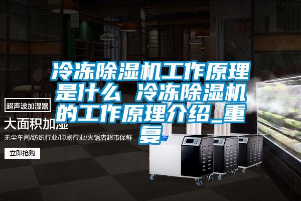 冷凍除濕機工作原理是什么 冷凍除濕機的工作原理介紹_重復(fù)