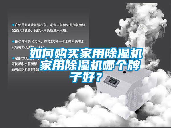 如何購買家用除濕機 家用除濕機哪個牌子好？