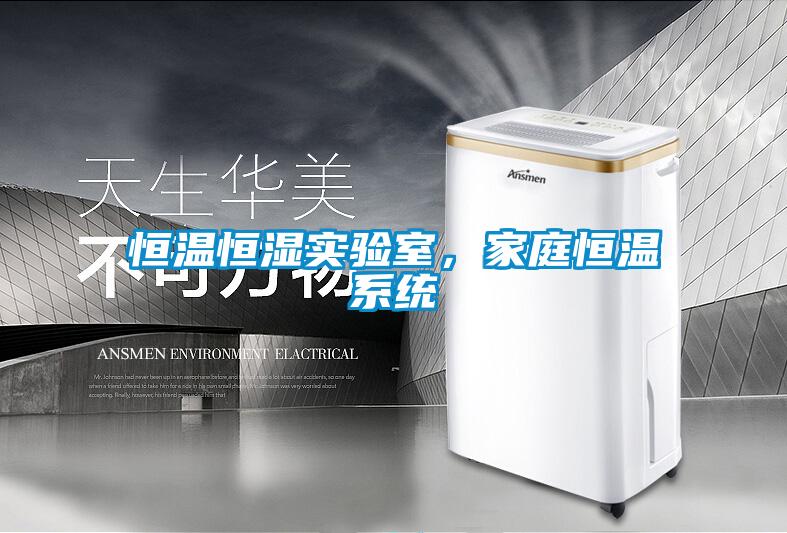 恒溫恒濕實驗室，家庭恒溫系統