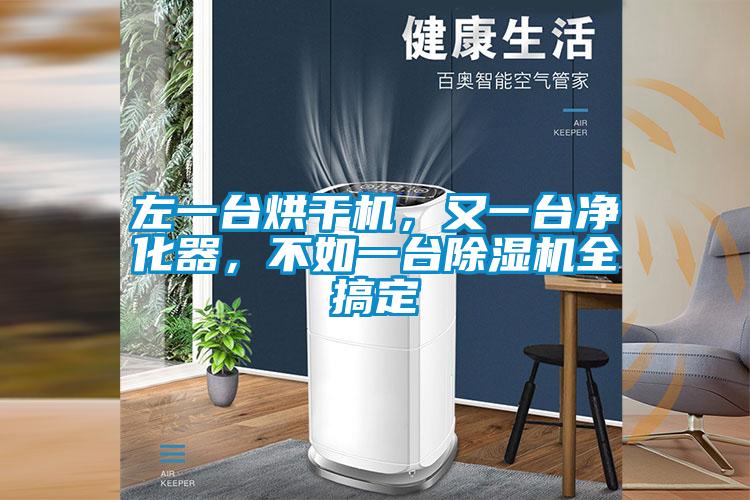 左一臺烘干機，又一臺凈化器，不如一臺除濕機全搞定