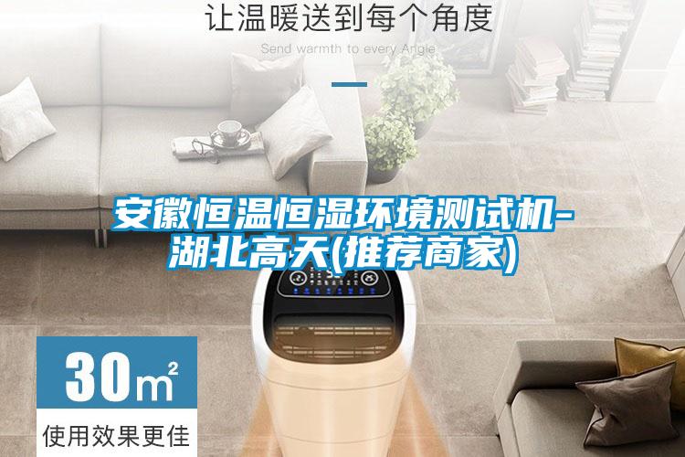 安徽恒溫恒濕環(huán)境測試機(jī)-湖北高天(推薦商家)