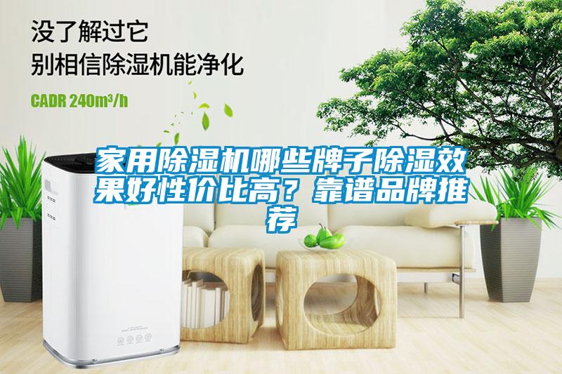 家用除濕機哪些牌子除濕效果好性價比高？靠譜品牌推薦