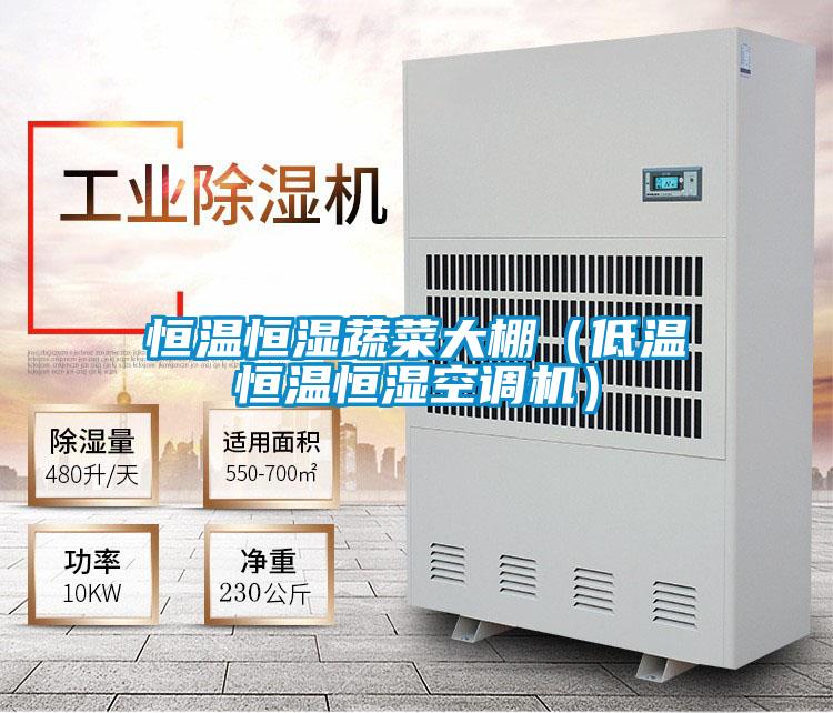 恒溫恒濕蔬菜大棚(低溫恒溫恒濕空調機)