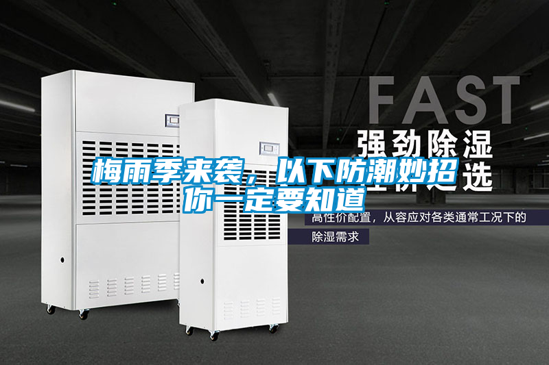 梅雨季來襲，以下防潮妙招你一定要知道