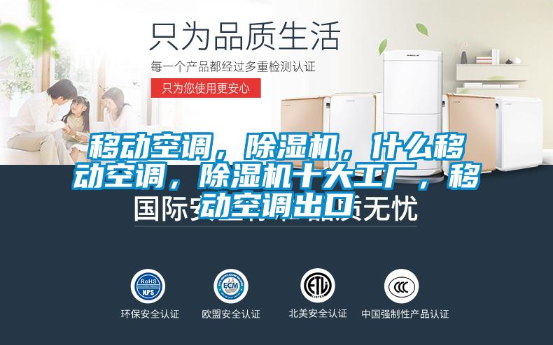 移動空調，除濕機，什么移動空調，除濕機十大工廠，移動空調出口