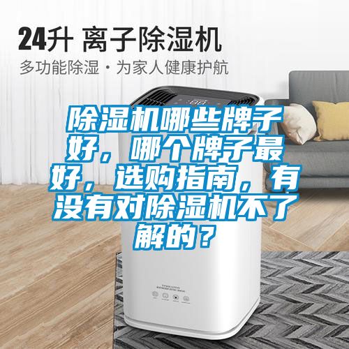 除濕機(jī)哪些牌子好，哪個(gè)牌子最好，選購指南，有沒有對(duì)除濕機(jī)不了解的？
