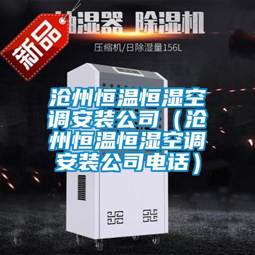 滄州恒溫恒濕空調(diào)安裝公司(滄州恒溫恒濕空調(diào)安裝公司電話)