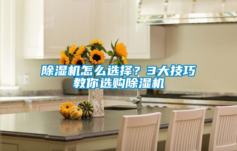 除濕機怎么選擇?3大技巧教你選購除濕機
