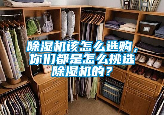 除濕機(jī)該怎么選購(gòu)，你們都是怎么挑選除濕機(jī)的？