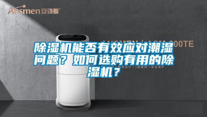 除濕機能否有效應對潮濕問題？如何選購有用的除濕機？