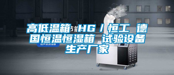 高低溫箱 HG/恒工 德國(guó)恒溫恒濕箱 試驗(yàn)設(shè)備生產(chǎn)廠(chǎng)家